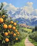 RUOPOTY Paint By Number Kit On Canvas For Adults Scenery Oil Acrylic Painting Home Decoration Gifts