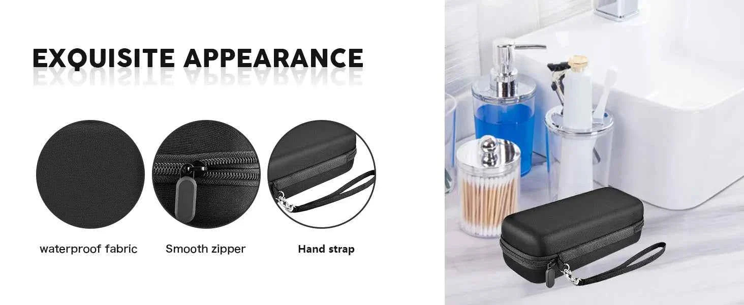 Toothbrush Travel Case Compatible with Oral-B Pro 1000, 2000, 3000, 3500, 1500/ for Philips Sonicare ProtectiveClean 4100 5100