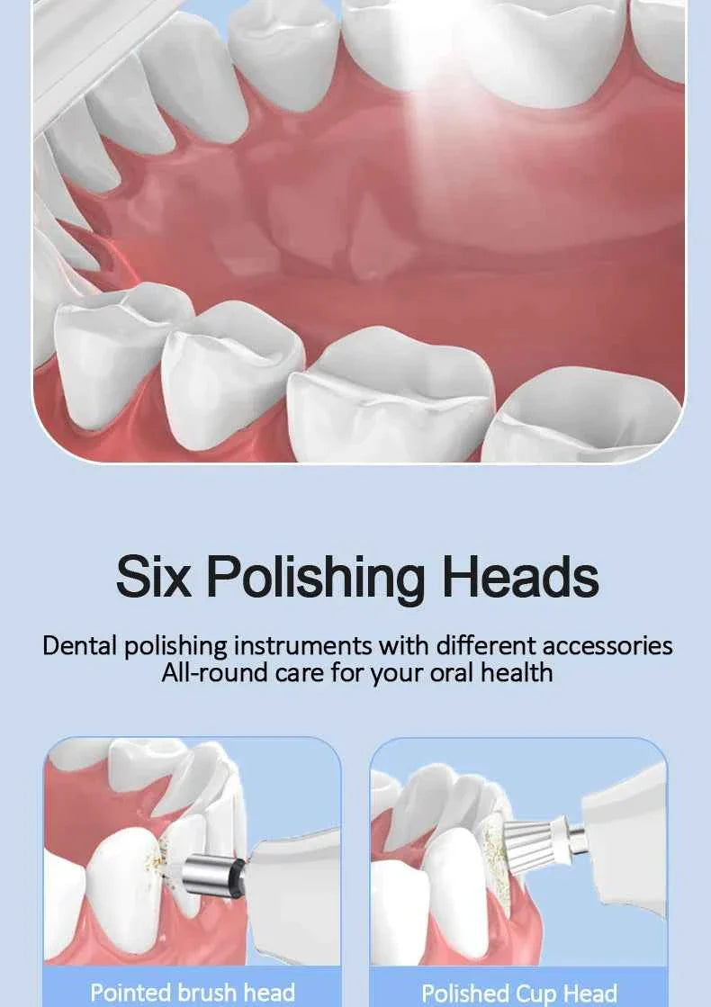 Xiaomi Electric Sonic Vibration Dental Scaler Teeth Whitening Plaque Calculus Stains Tartar Removal Toothbrush Tooth Clean NEW
