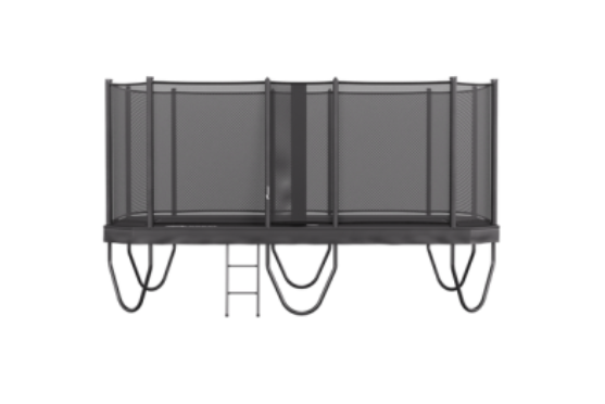 17ft x 10ft Akrobat PLUS Challenger Above Ground Trampoline
