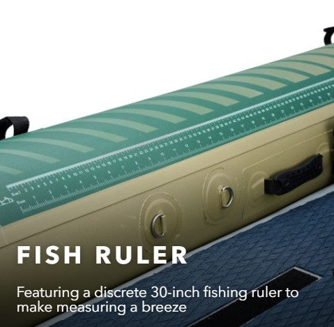 Aqua Marina Caliber Inflatable Fishing Kayak - 1 to 2 Person