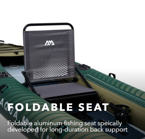 Aqua Marina Caliber Inflatable Fishing Kayak - 1 to 2 Person