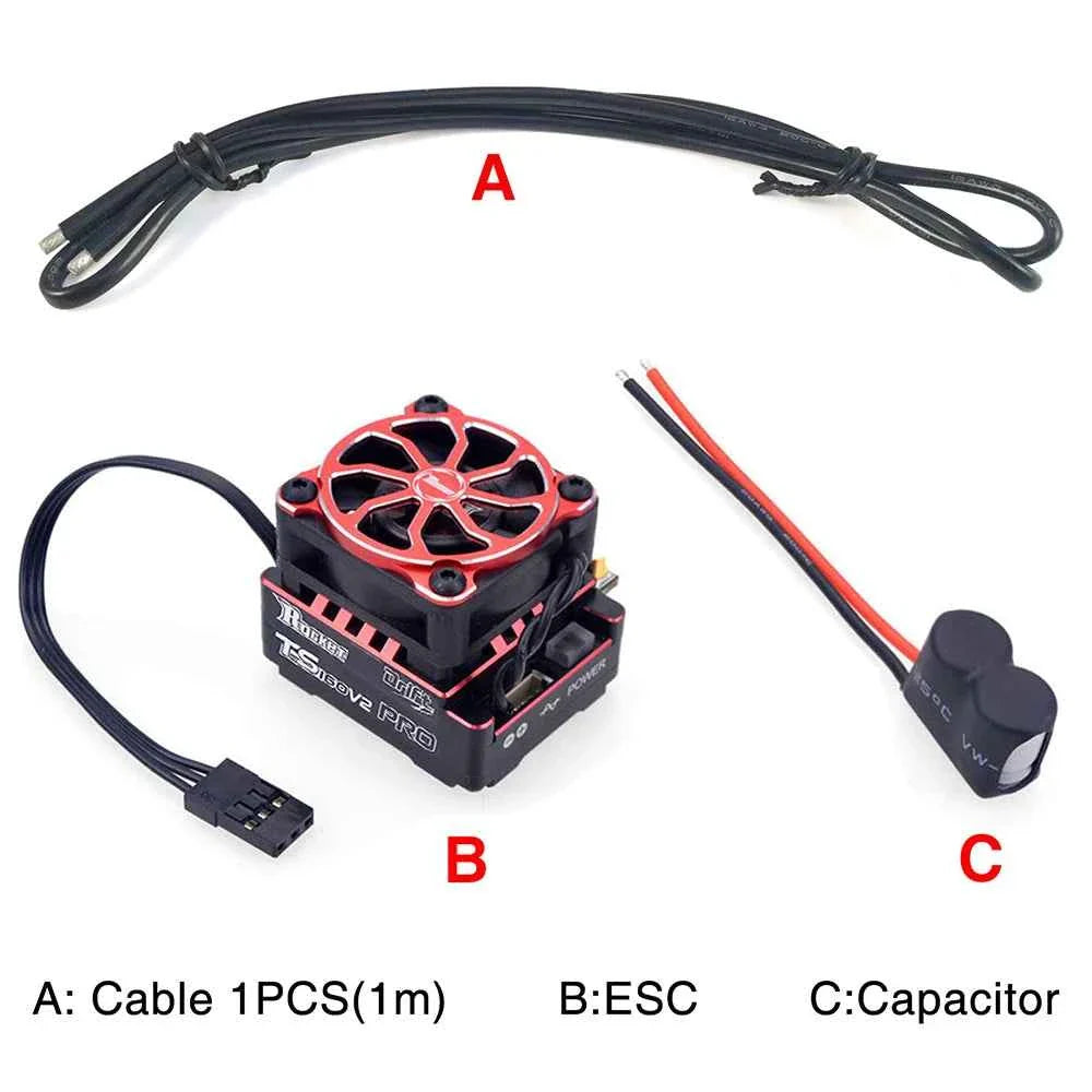 Rocket RC Brushless Motor Thunder 540 Sensored 10.5T 13.5T 3.175 mm Shaft for 1/10 RC Racing Drift Car Parts Surpass Hobby