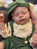 18-Inch Adorable Eric Reborn Baby Doll Sleeping Pose | Flexible Cloth Body, Collectible Art Gift