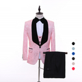 2 Piece Suits Slim Fit Weddings Buisness Blazer Men's