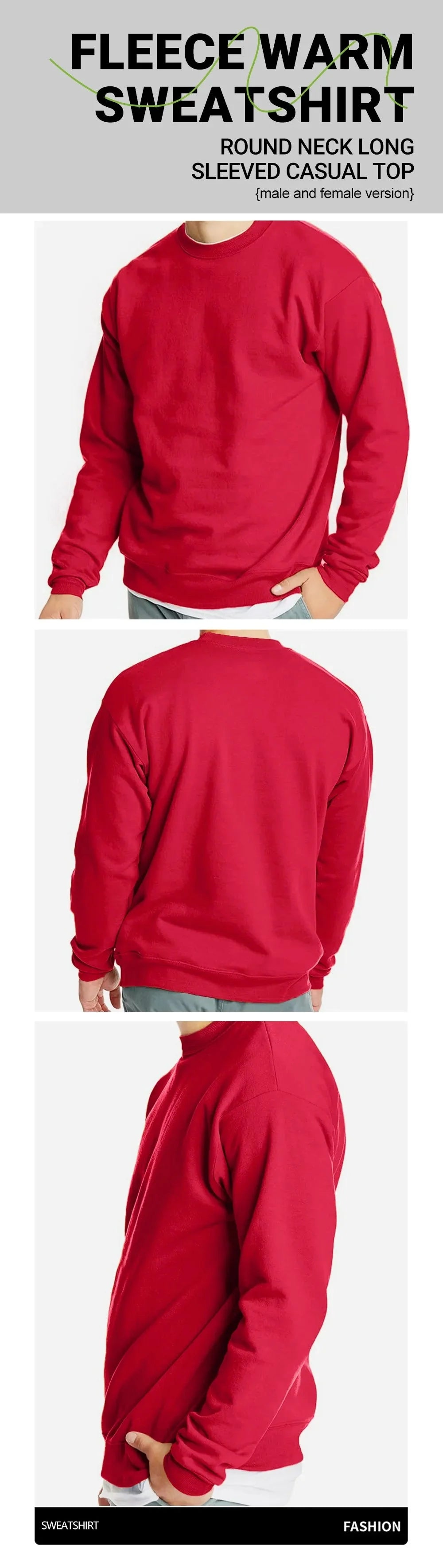 C'Est La Vie Paris Prints Man Sweatshirt Casual Loose Sportswear Hip Hop Fashion Pullovers Fleece Soft Clothing Crewneck Tops