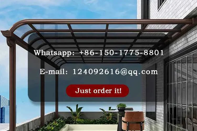 Pergola Gazebos Carport Canopy Garden Buildings Awning Sunroom Pavilion Houses Decoration Waterproof Shadow Patio Yard & Garden
