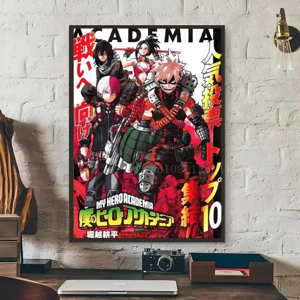 Painting By Numbers for Adult  Classic Anime My Hero Academia Paint By Number Home Decor