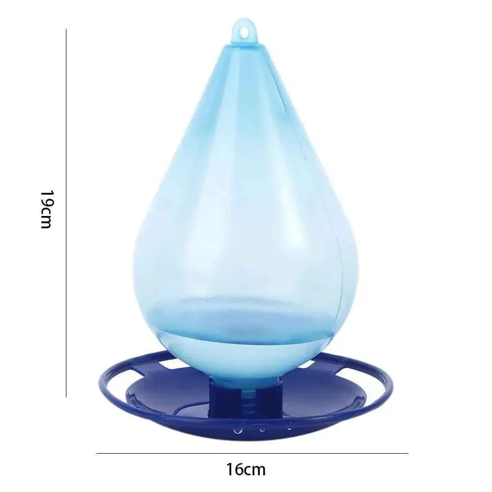 New Bird Flower Shaped Hanging Bird Feeder Birdbath For Garden Outdoor Decor,Yard Farm Supplies, Hummingbird Feeder Supplies