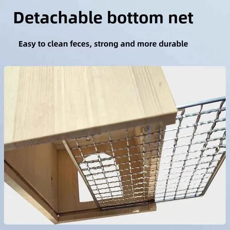 Hanging Bird Nests Breathable Hatching Bird's Wooden House Pet Supplies Swallow Finch Squirrel Small Birds Animals Nests Box