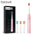 Fairywill FW-507 Electric Sonic Toothbrush - Rechargeable Adult Waterproof Toothbrush with 5 Modes