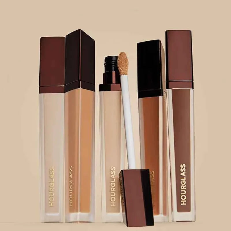Hot Hourglass Liquid Concealer Base Cream Waterproof Oil-control Liquid Covering Black Circles Blemishes Acne Marks Spots Makeup