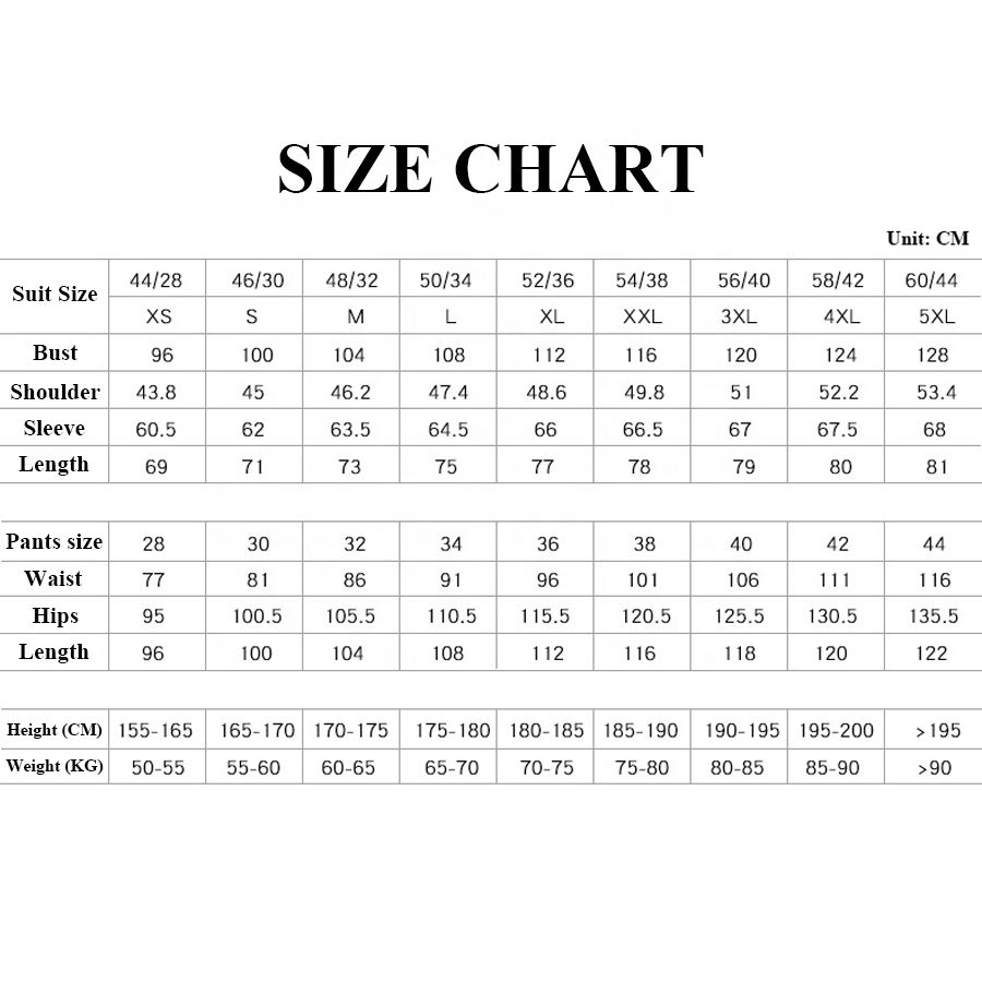 2 Piece Suits Slim Fit Weddings Buisness Blazer Men's