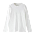 MRMT 2026 Brand New Mens T Shirt Combed Cotton Loose Tide Round Neck Long-Sleeved Men t-Shirt Pure Bottoming Top Tees Shirt