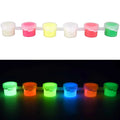 6Colors Acrylic Fluorescent Paint Glow In Dark DIY Painting Art Materials Arts Crafts Painting Tool DIY Graffiti Acrylic Pigment
