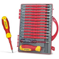 9714B 500V Insulated Screwdriver Set 12Pcs Double-Ended Insulated Screwdriver Tool with Non-Slip Handle All-in-One Prem