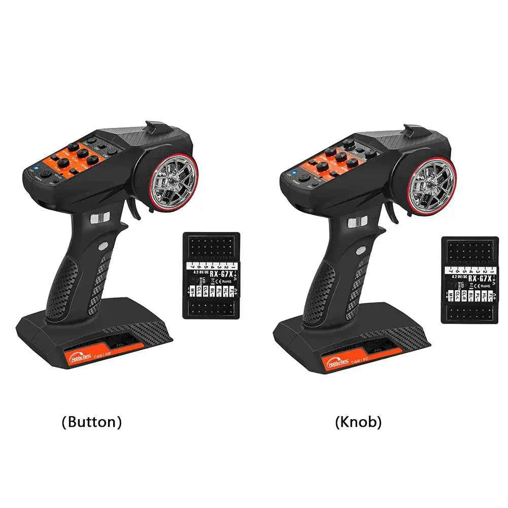 7 Channels 2.4G RC Transmitter and Receiver Anti-Jamming Remote Controller RC Controller for RC Car RC Crawler RC Boat