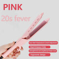 Dual Use Hair Straightener Curling Iron 4 Temperature Settings Portable Styling Tool for Straightening Curling Air Bangs