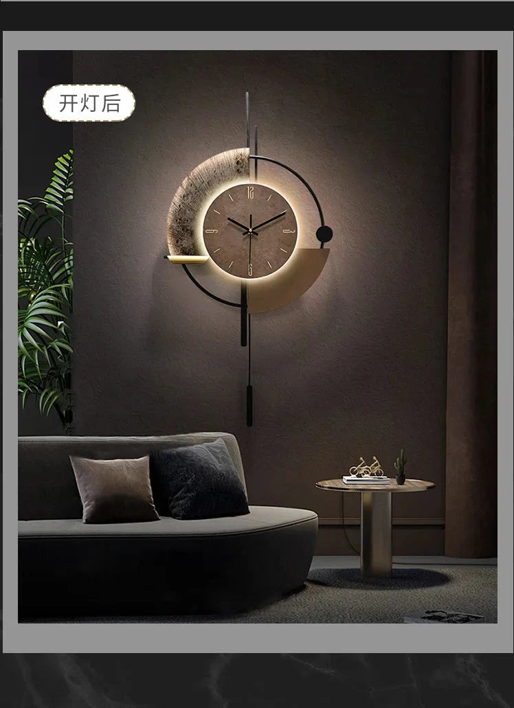 Voice Control Artist of Life Optional Luminous House Clock