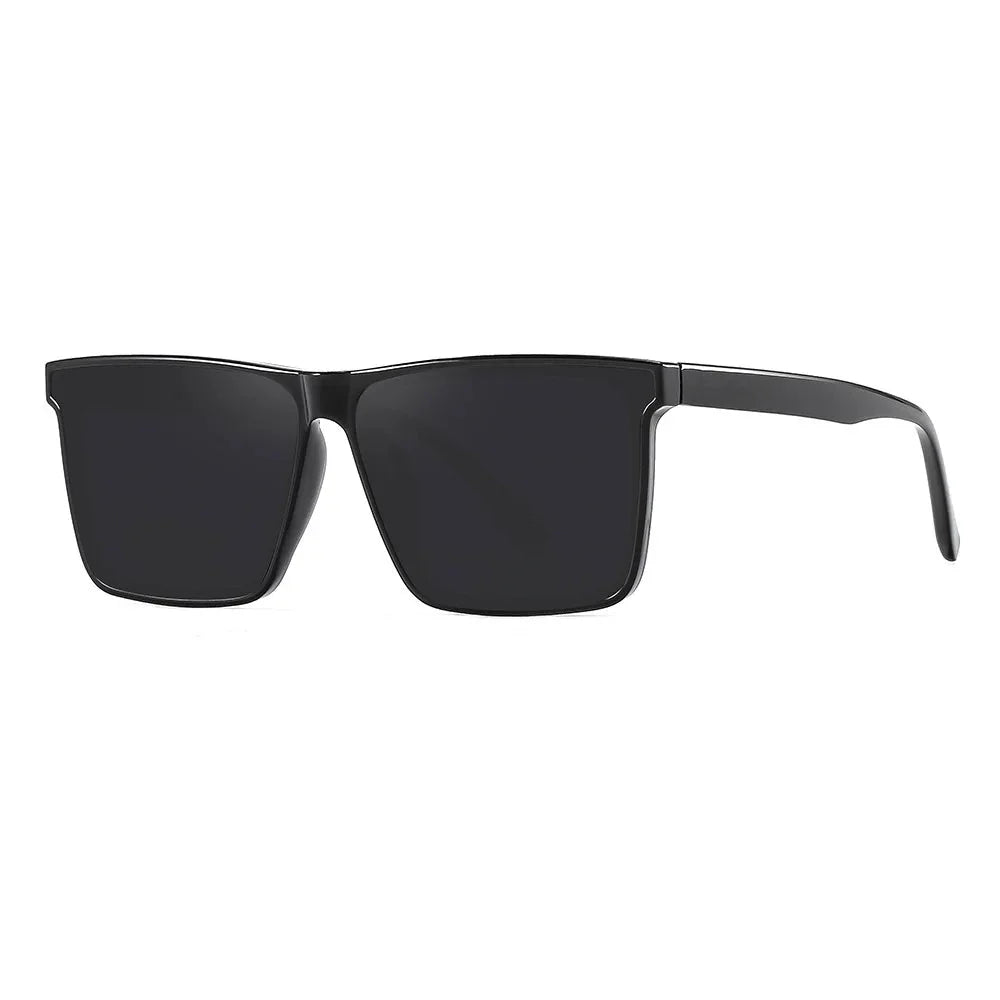 Men's Sunglasses For Uv Protection While Driving. 2025 New Style Square Frame Fashionable Sunglasses 2050
