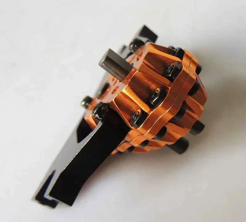 RC Car Model Transfer Case Ratio 1:1 for 1/14 Remote Control Tractor Truck Parts RC Semi Truck