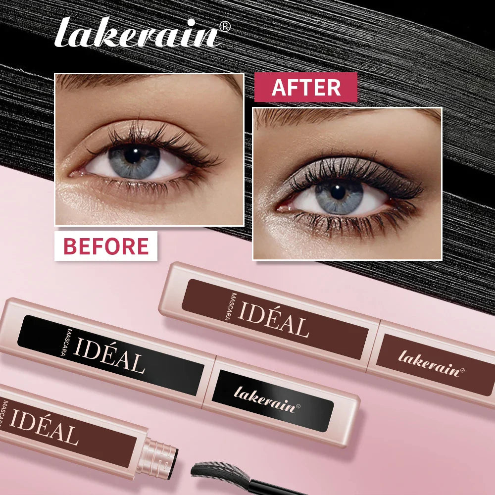 Black Waterproof Mascara Lengthening Eyelash Extension Eye Lashes Brush Beauty Curling Mascara Korean Cosmetics Long-wearing