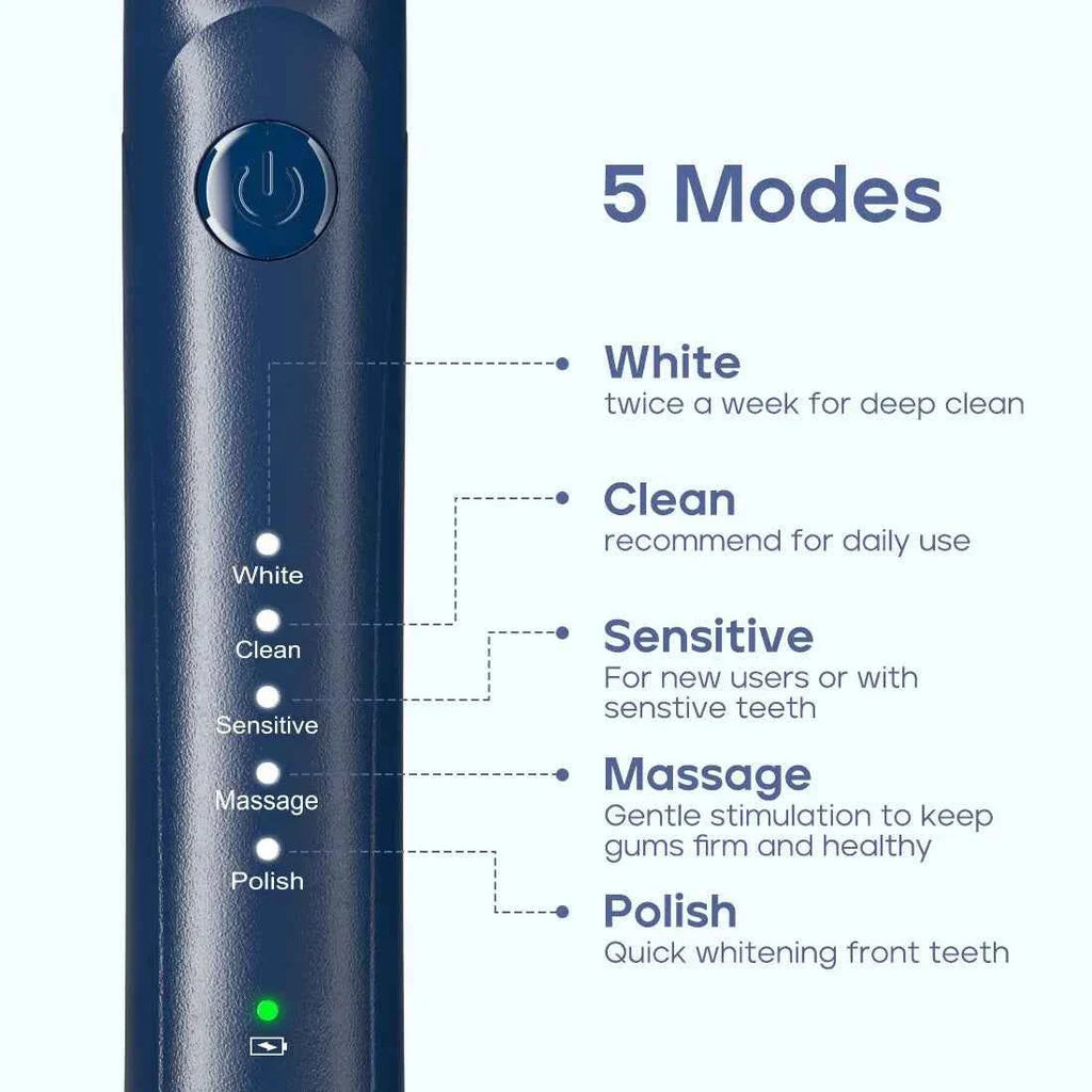 Seago Electric Toothbrush Two-engines Magnetic Core Oral Care Smart Adult Timer Brush Waterproof Brushes SG540