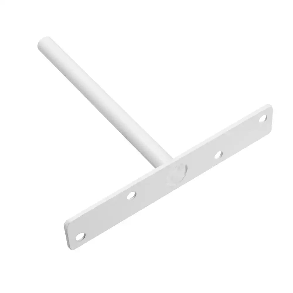 T Shape Concealed Shelf Brackets Floating  Wall Shelf Supports Screw Mounting Plate Multi sizes Metal Brackets