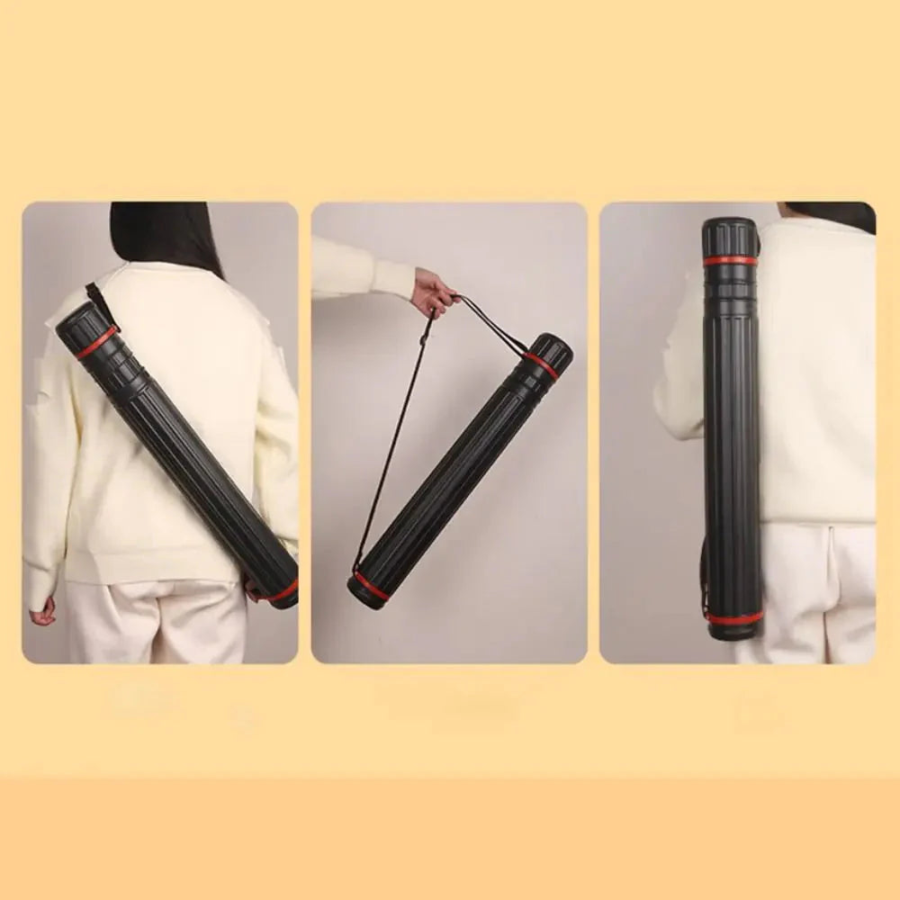 Scrolls Documents Artworks Posters Bluprints Art Supplies Telescopic Storage Tube Paintings Paper Tube Collection Tube