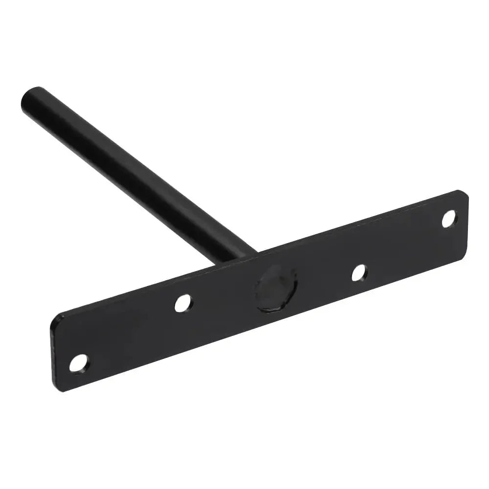 T Shape Concealed Shelf Brackets Floating  Wall Shelf Supports Screw Mounting Plate Multi sizes Metal Brackets
