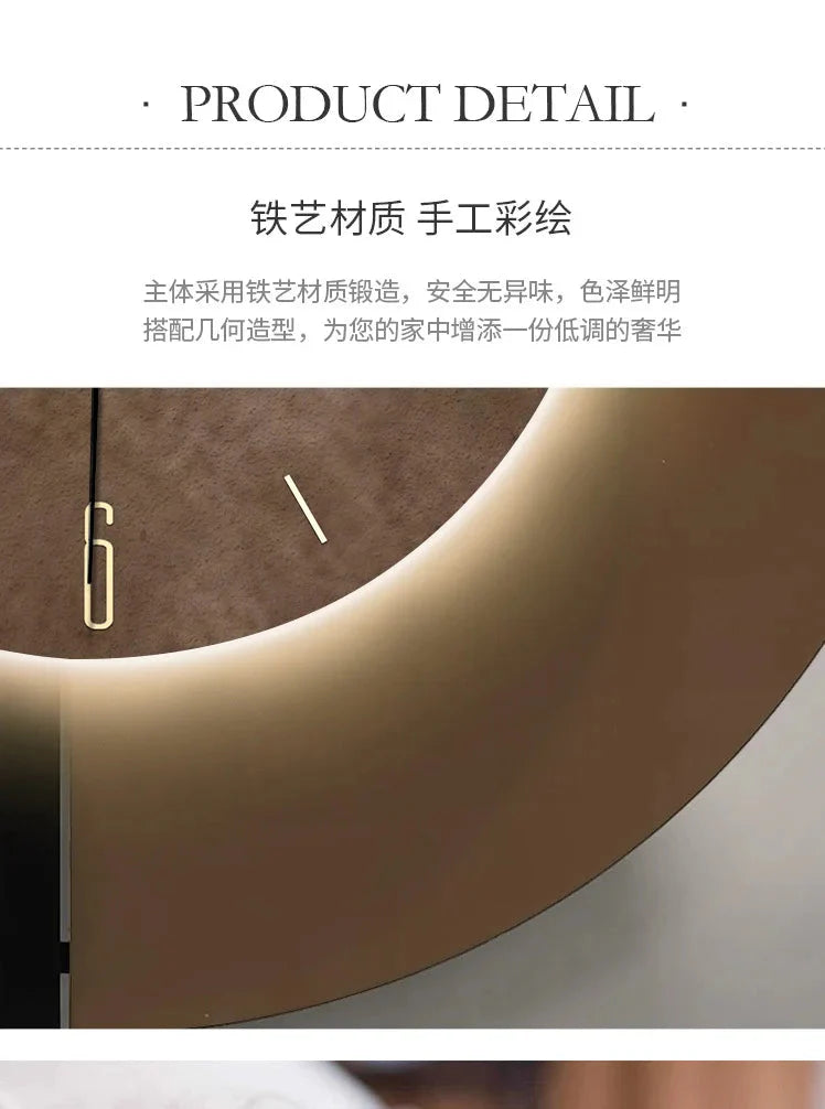 Voice Control Artist of Life Optional Luminous House Clock