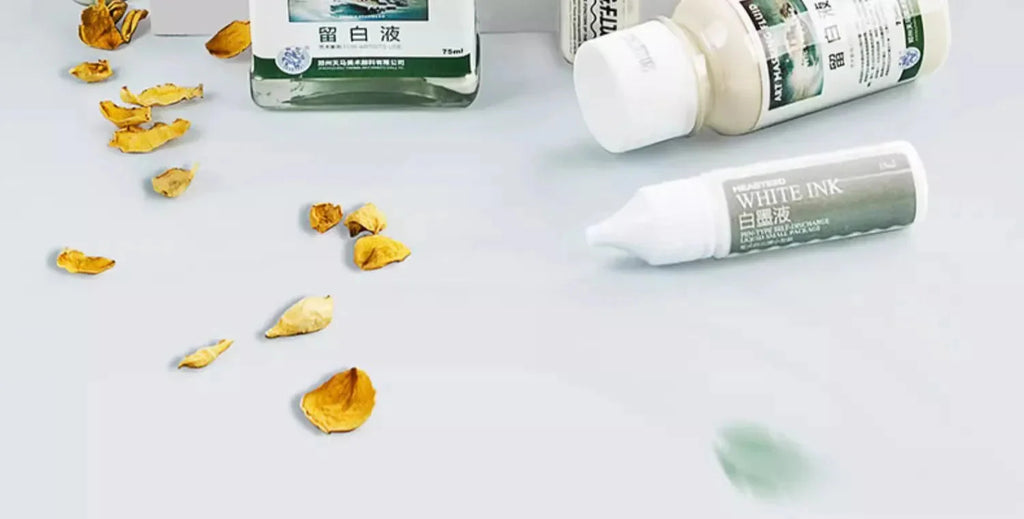 Art Masking Fluid White Latex Pigment Covering Liquid Painting Beginner Watercolor Paint Quickly for Ink Gouache Crafts Supplies