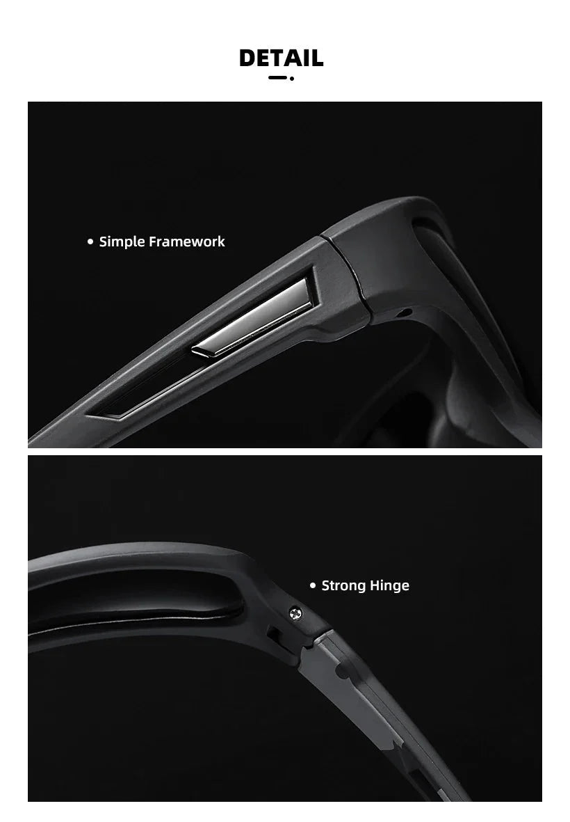 High Definition Polarized Sunglasses for Men Women Outdoor Sport Fishing Sun Glasses UV400 Protection Driving Eyeglasses