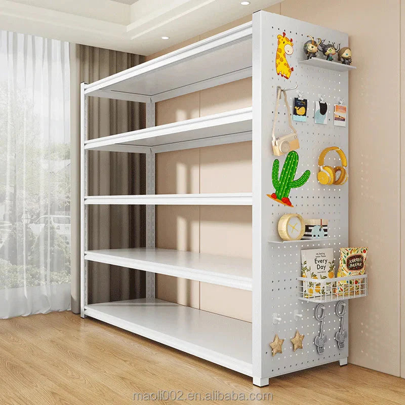 Household Multi-layer Cargo Shelf Thickened Storage Storage Shelf Floor Angle Steel Basement Supermarket Display Shelf