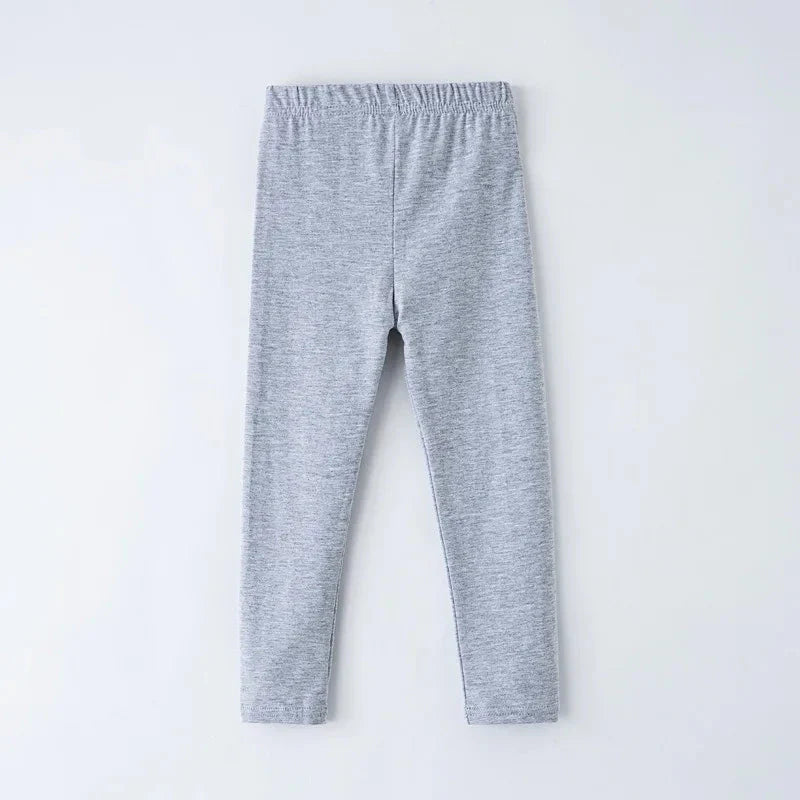 Girls' Leggings For Spring And Summer Suitable For Wearing Outside. They Are Thin-Style, Slim-fitting long Trousers For Childre