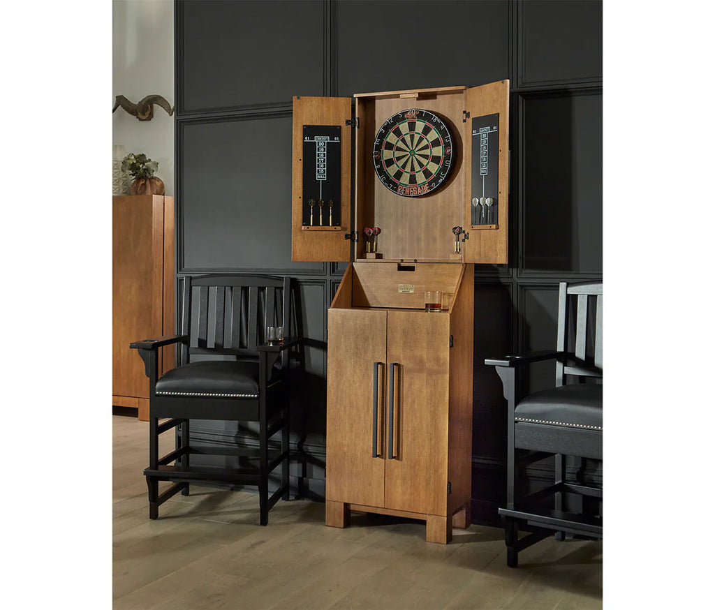 Alta Standup Dartboard Cabinet by Unicorn Dart Boards