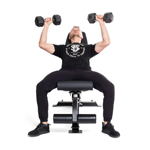 Bells of Steel Straight Handle Rubber Hex Dumbbell Sets