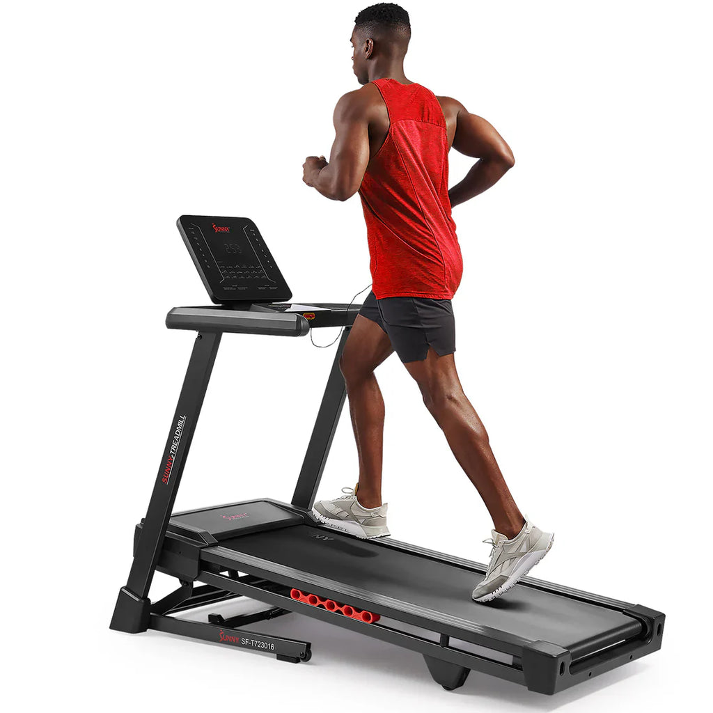 Advanced Heavy Duty Auto Incline Smart Treadmill by Sunny Health & Fitness