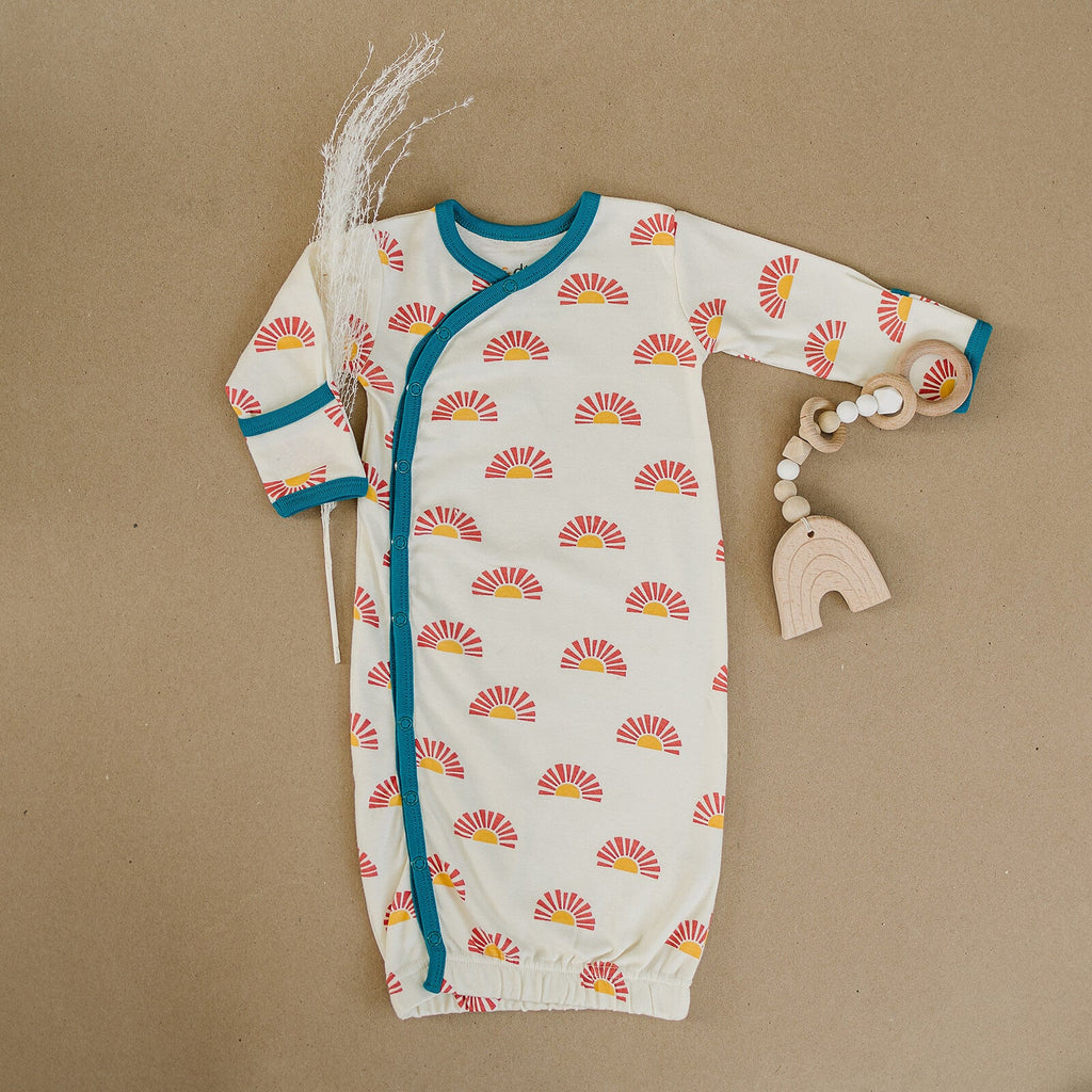 GOTS Certified Organic Cotton Gown - Sunrise
