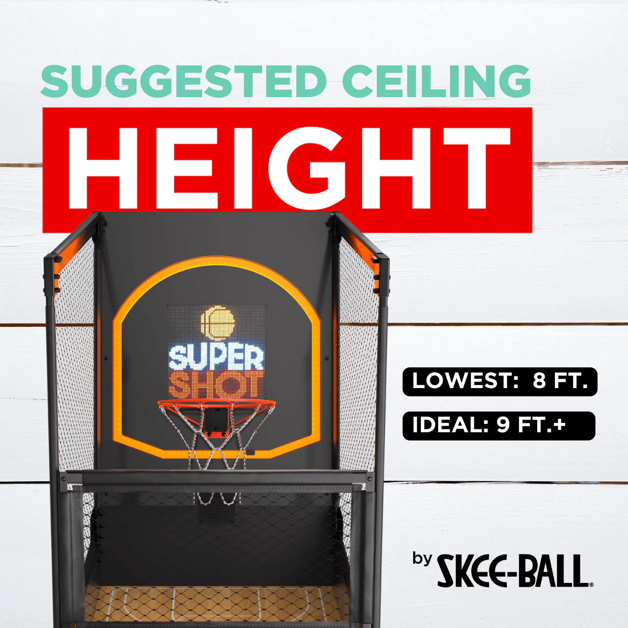 SuperShot® Home Arcade Basketball