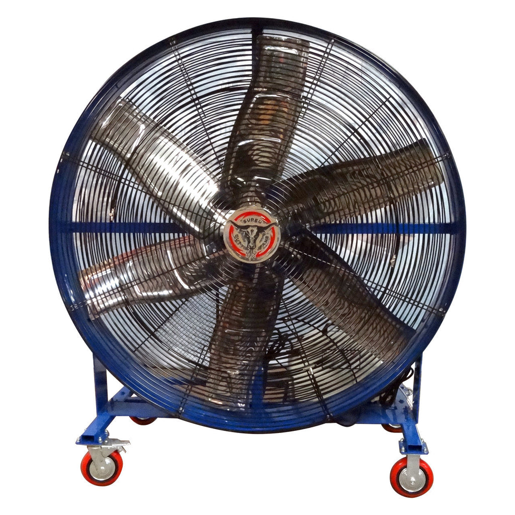 Hydro Mist SuperDuty 59" Ground Fan with 1000 PSI pump and 8 Nozzle Ring Kit