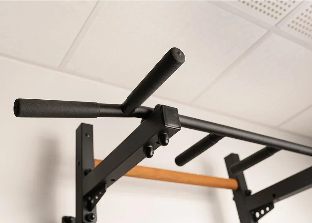 BenchK 721 Exercise Rehabilitation Wooden Wall Bars with Gymnastic Accessories