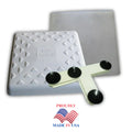 Soft Touch Single 15" Indoor Base Cover with Mounting Tee and Friction Pad
