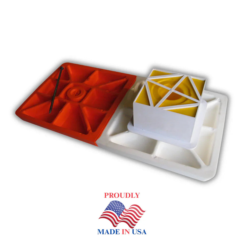 Soft Touch Set of 14" Premium Base Covers Including Double First Base and All Necessary Hardware