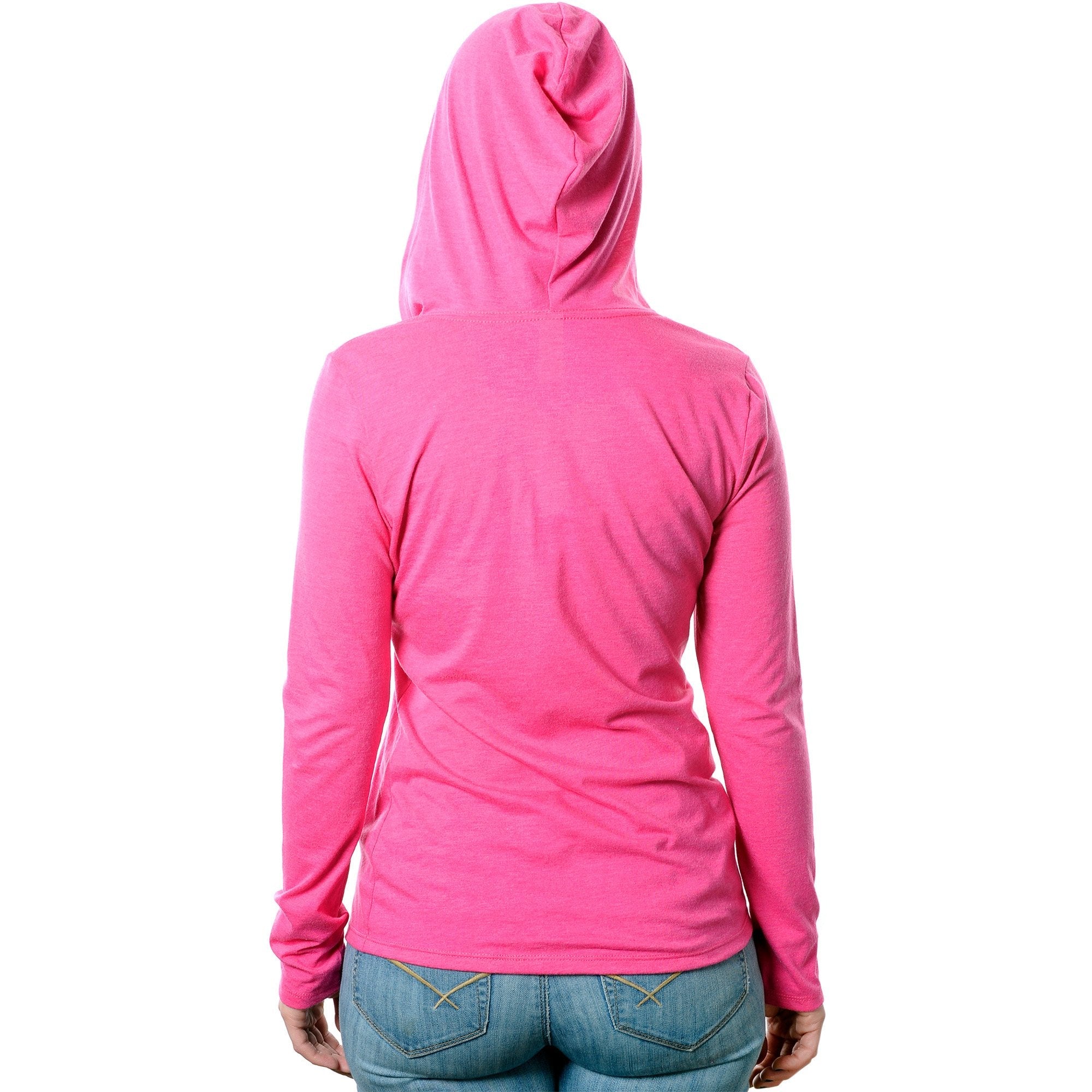 How About No Tapered Long Sleeve Hoodie