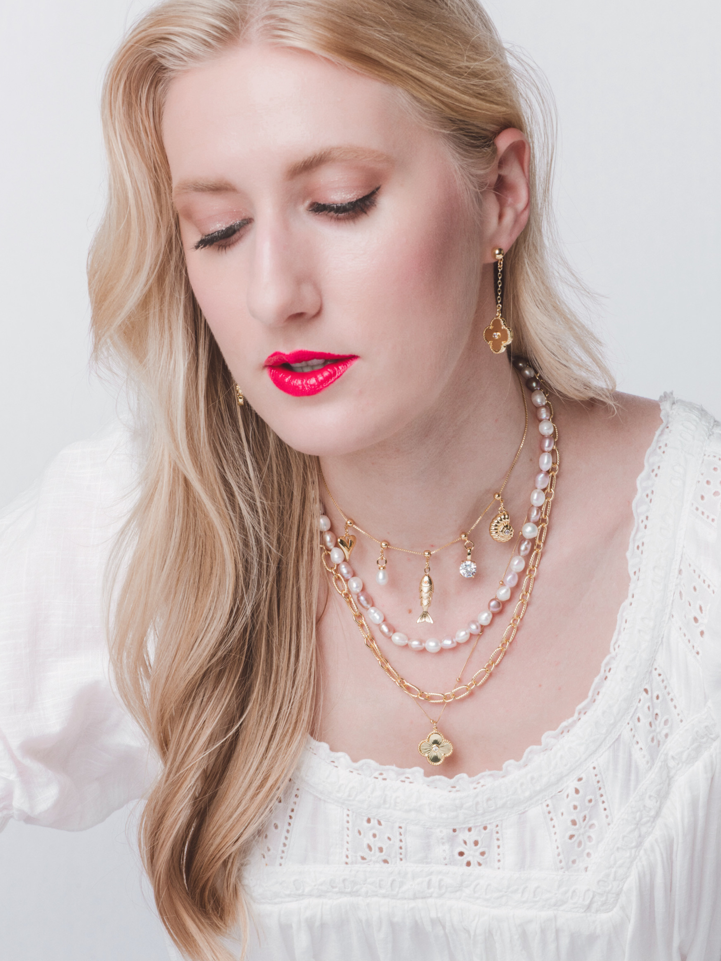 Vivienne Quatrefoil Necklace