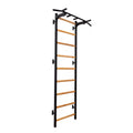 BenchK 721 Exercise Rehabilitation Wooden Wall Bars with Gymnastic Accessories