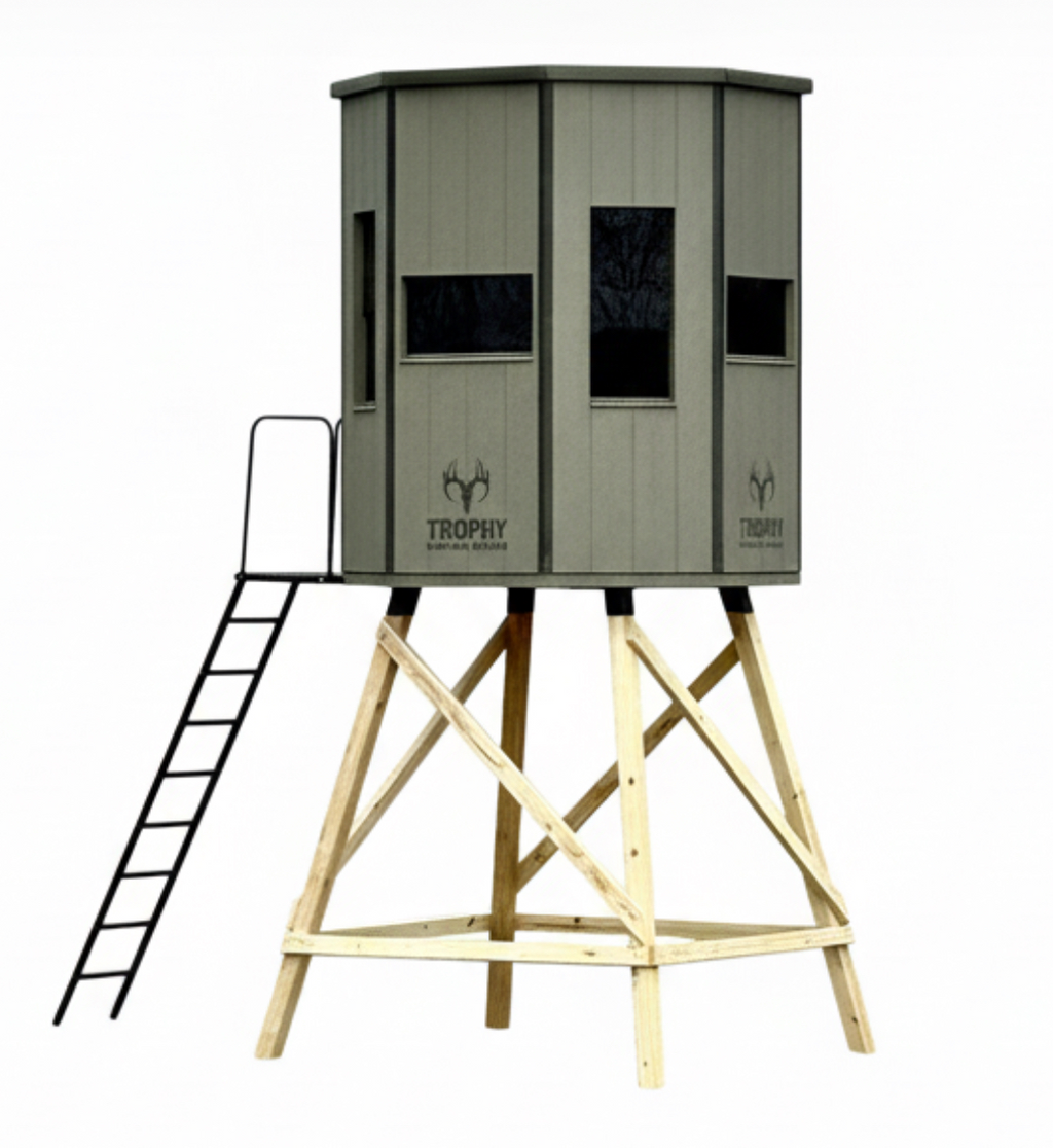 Trophy Hunting Blinds 7' Pro Series Octagon Hunting Blind