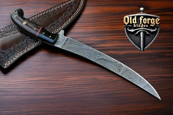 Handmade Damascus Fillet Knife 13” Full Tang