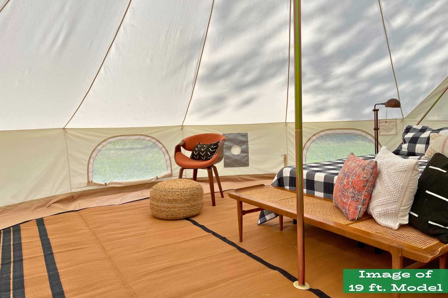 16' (5M) Zephyr™ Tent Cabin Bell Tent